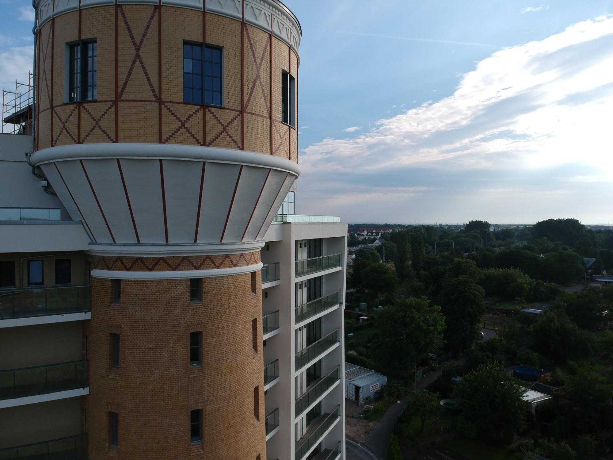Exklusives Wohnen Im Historischen Wasserturm Dem Highlight Von Delitzsch We104 外观 照片